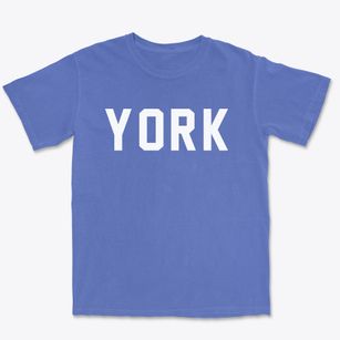 York North Dakota Classic Block Premium Heavyweight T-shirt