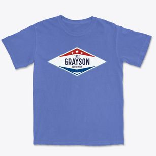 Grayson Louisiana Diamond Star Premium Heavyweight T-shirt