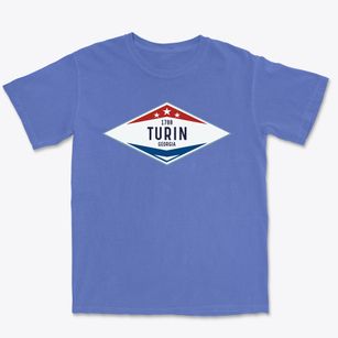 Turin Georgia Diamond Star Premium Heavyweight T-shirt