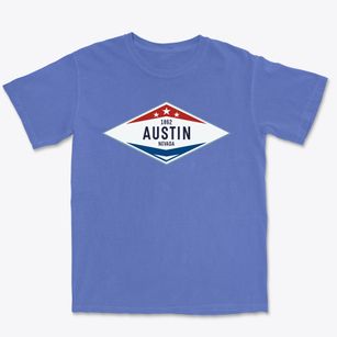 Austin Nevada Diamond Star Premium Heavyweight T-shirt
