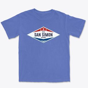 San Simon Arizona Diamond Star Premium Heavyweight T-shirt