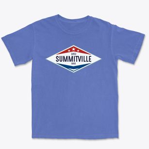 Summitville Ohio Diamond Star Premium Heavyweight T-shirt