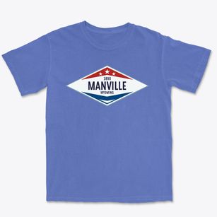 Manville Wyoming Diamond Star Premium Heavyweight T-shirt