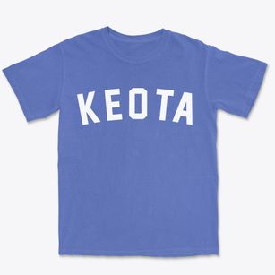 Keota Iowa Classic Curve Premium Heavyweight T-shirt