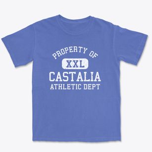 Castalia Ohio Athletic Dept Premium Heavyweight T-shirt