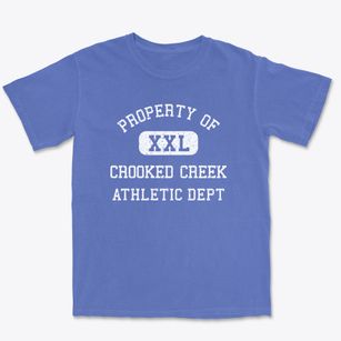 Crooked Creek Georgia Athletic Dept Premium Heavyweight T-shirt