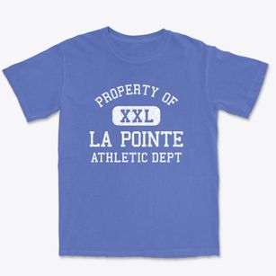 La Pointe Wisconsin Athletic Dept Premium Heavyweight T-shirt