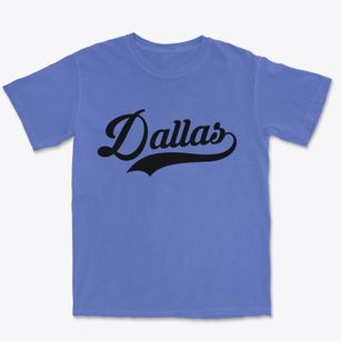 Dallas Texas Vintage Team Premium Heavyweight T-shirt