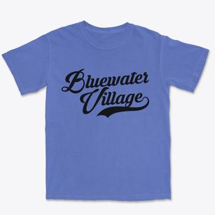 Bluewater Village New Mexico Vintage Team Premium Heavyweight T-shirt