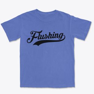 Flushing Michigan Vintage Team Premium Heavyweight T-shirt