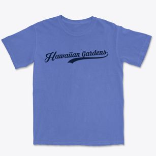 Hawaiian Gardens California Vintage Team Premium Heavyweight T-shirt