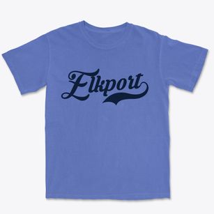 Elkport Iowa Vintage Team Premium Heavyweight T-shirt