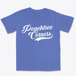 Peachtree Corners Georgia Vintage Team Premium Heavyweight T-shirt