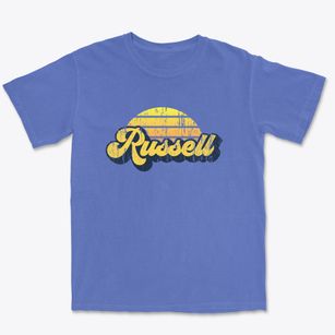 Russell Kentucky Sublime Sunset Premium Heavyweight T-shirt