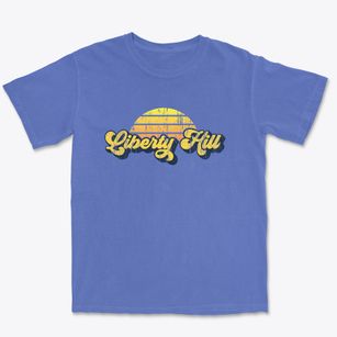 Liberty Hill Texas Sublime Sunset Premium Heavyweight T-shirt