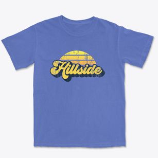 Hillside New York Sublime Sunset Premium Heavyweight T-shirt