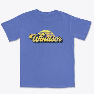 Windsor Massachusetts Sublime Sunset Premium Heavyweight T-shirt