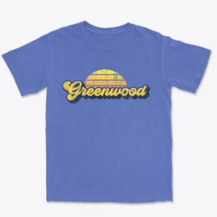 Greenwood New York Sublime Sunset Premium Heavyweight T-shirt