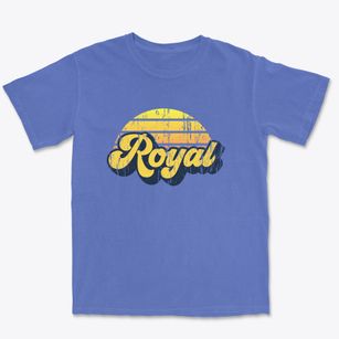 Royal Illinois Sublime Sunset Premium Heavyweight T-shirt