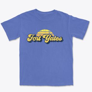 Fort Yates North Dakota Sublime Sunset Premium Heavyweight T-shirt