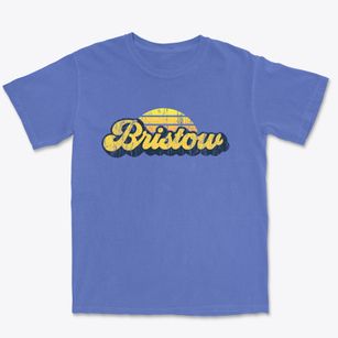 Bristow Iowa Sublime Sunset Premium Heavyweight T-shirt