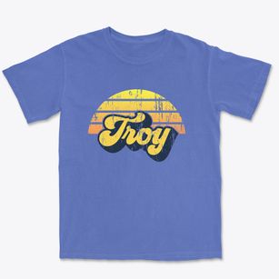Troy Missouri Sublime Sunset Premium Heavyweight T-shirt
