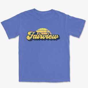 Fairview Oregon Sublime Sunset Premium Heavyweight T-shirt