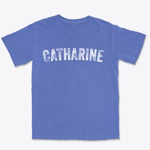Catharine Kansas Timeless Retro Premium Heavyweight T-shirt