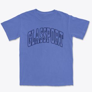 Glassport Pennsylvania Trendy Block Premium Heavyweight T-shirt