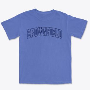 Brownfield Maine Trendy Block Premium Heavyweight T-shirt
