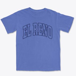 El Reno Oklahoma Trendy Block Premium Heavyweight T-shirt