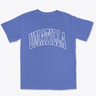 Umatilla Oregon Trendy Block Premium Heavyweight T-shirt