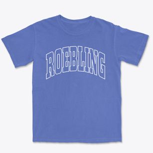 Roebling New Jersey Trendy Block Premium Heavyweight T-shirt
