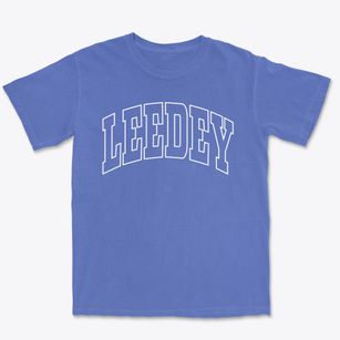 Leedey Oklahoma Trendy Block Premium Heavyweight T-shirt