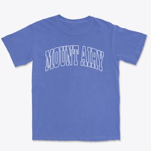 Mount Airy Maryland Trendy Block Premium Heavyweight T-shirt
