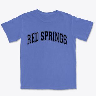 Red Springs North Carolina Varsity Premium Heavyweight T-shirt