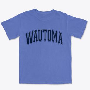 Wautoma Wisconsin Varsity Premium Heavyweight T-shirt
