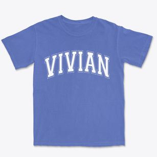 Vivian Louisiana Varsity Premium Heavyweight T-shirt