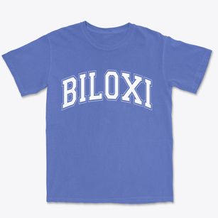 Biloxi Mississippi Varsity Premium Heavyweight T-shirt