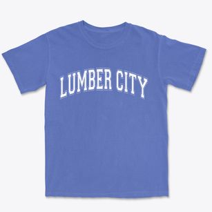 Lumber City Georgia Varsity Premium Heavyweight T-shirt