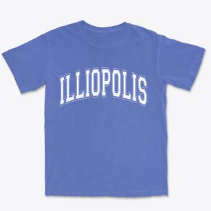 Illiopolis Illinois Varsity Premium Heavyweight T-shirt