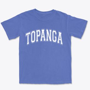 Topanga California Varsity Premium Heavyweight T-shirt
