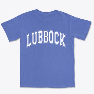 Lubbock Texas Varsity Premium Heavyweight T-shirt