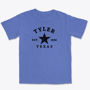 Tyler Texas Star Premium Heavyweight T-shirt