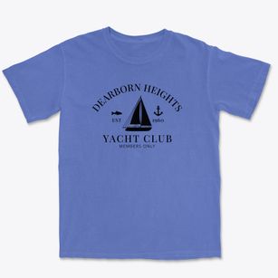 Dearborn Heights Michigan Yacht Club Premium Heavyweight T-shirt