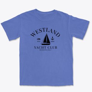 Westland Michigan Yacht Club Premium Heavyweight T-shirt