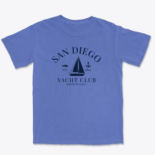 San Diego Texas Yacht Club Premium Heavyweight T-shirt