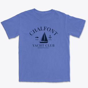 Chalfont Pennsylvania Yacht Club Premium Heavyweight T-shirt