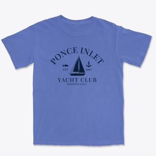 Ponce Inlet Florida Yacht Club Premium Heavyweight T-shirt