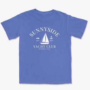 Sunnyside California Yacht Club Premium Heavyweight T-shirt